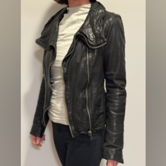 All Saints Caledonian Leather Jacket